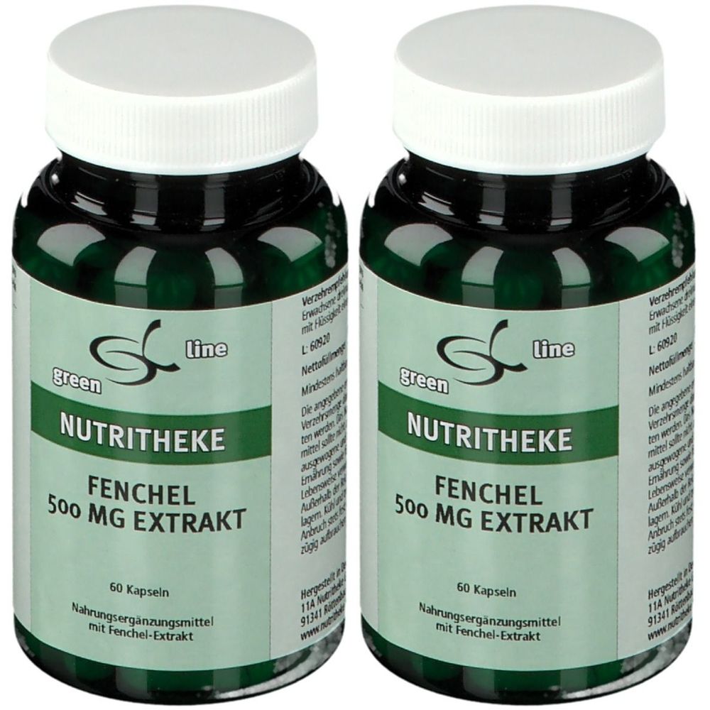 Fenchel 500 mg Extrakt Kapseln 2x 2x60 St