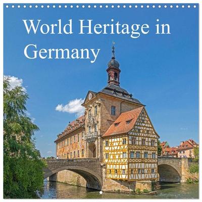 World Heritage in Germany (Wall Calendar 2027 12 × 12 Inch) CALVENDO 12 Month Wall Calendar