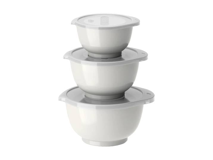 Rosti Ensemble de mini-bols Margrethe, lot de 3 Blanc