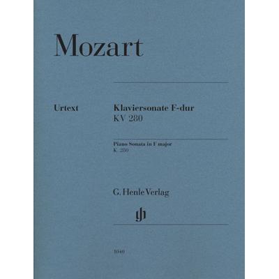Wolfgang Amadeus Mozart - Klaviersonate F-dur KV 280 (189e) -