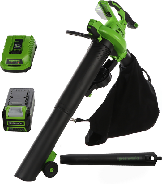 Greenworks GD40BVII - Akku-Laubbläser und -sauger - 40V/4A