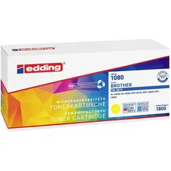 Edding, Toner, EDD-1080 gelb Toner ersetzt brother TN-421Y (Y)