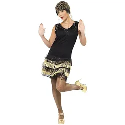 Smiffys 20er Fringed Flapper Keid (M)