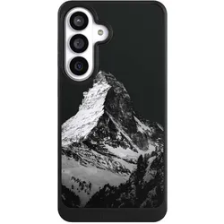 Nivocase Hülle für Samsung Galaxy S26+ Handyhülle NIVOcore Case Schwarz Alpspitze Berg Schnee (Samsung Galaxy S26+), Smartphone Hülle, Schwarz