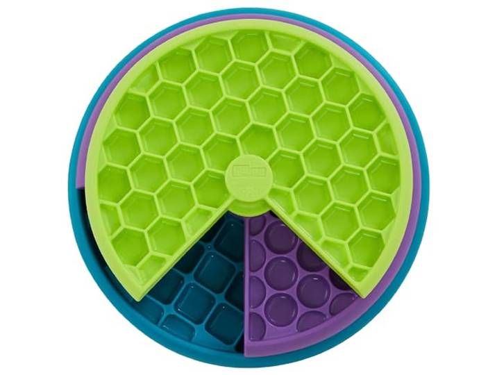 Outward Hound Lickin' Layers Interactive Dog Puzzle Game and Slow Feeder