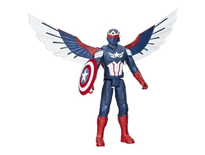 Marvel Studios Captain America Brave New World, Deluxe Captain America-actiefiguur van 30 cm
