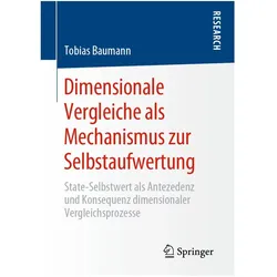 Dimensionale Vergleiche als Mechanismus zur Selbstaufwertung, Fachbücher von Tobias Baumann