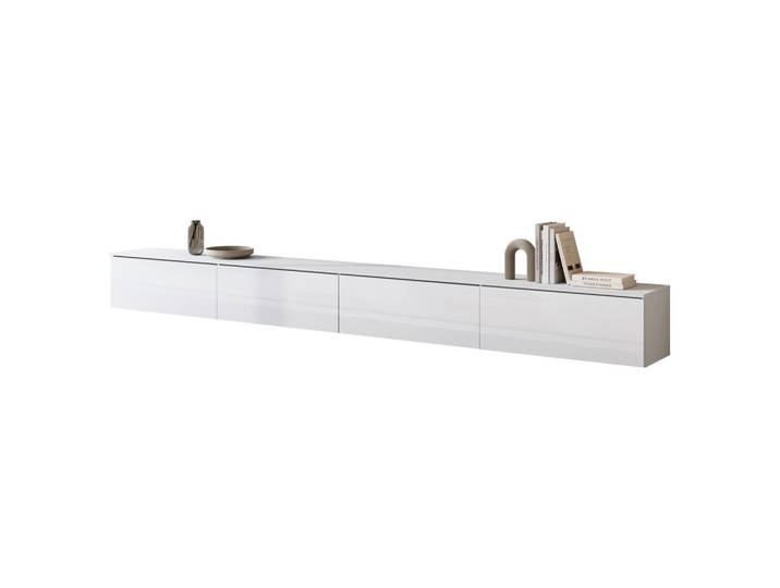 TV-LOWBOARD D300 mit weißer LED Beleuchtung