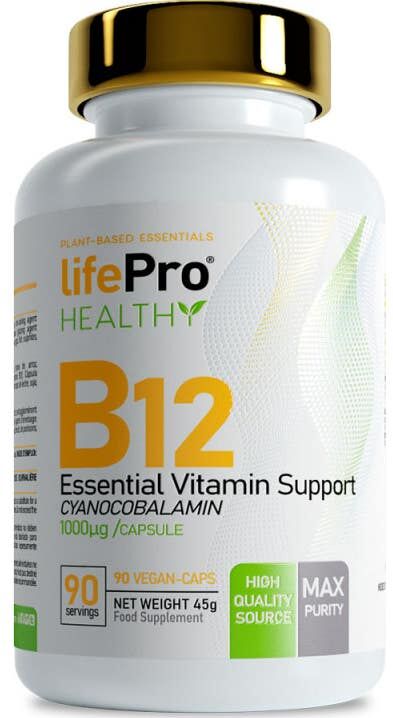 Life Pro Nutrition LifePro Healthy Vitamin B12 90 caps