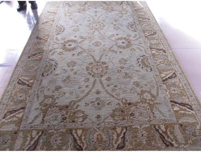 SAFAVIEH Handmade Anatolia Mariah Traditional Oriental Hand-spun Wool Rug