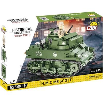 COBI Historical Collection 2279 - H.M.C M8 Scott, Haubitze, Panzer, WWII, Bauset