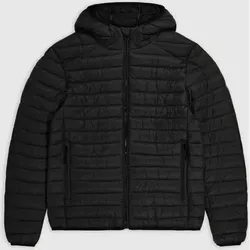 CHAMPION Herren Jacke Hooded Jacket, Größe XL in Schwarz Schwarz