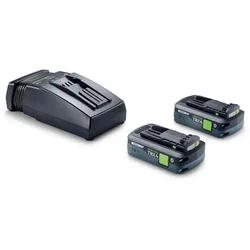 Festool Energie-Set 18V 2xTBX4/TCL6 für 18 Volt Geräte Bluetooth 2 kg 578731