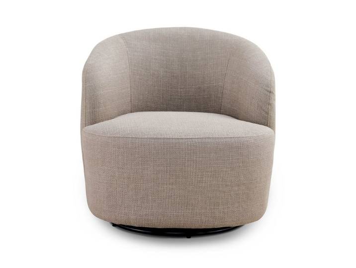 LIVORA Sessel SOFAS 100% Polyester beige (100% Polyester montiert 17 kg SOFAS), 74x77x73 cm beige