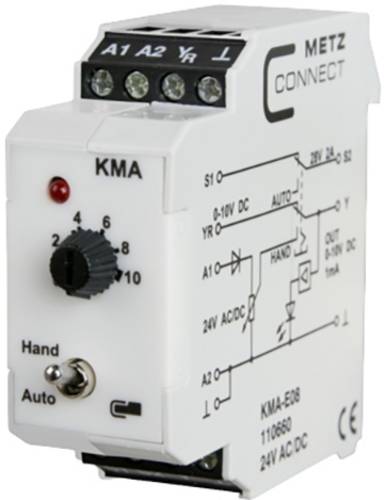 Metz Connect Analogwert-Geber 24, 24 V/AC, V/DC (max) 110660 1St.