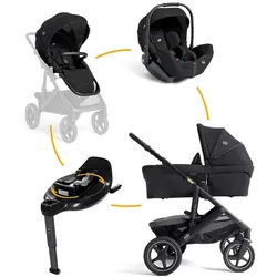 Joie Signature Kombi-Kinderwagen-Set Vinca 4in1 Eclipse Aluminium