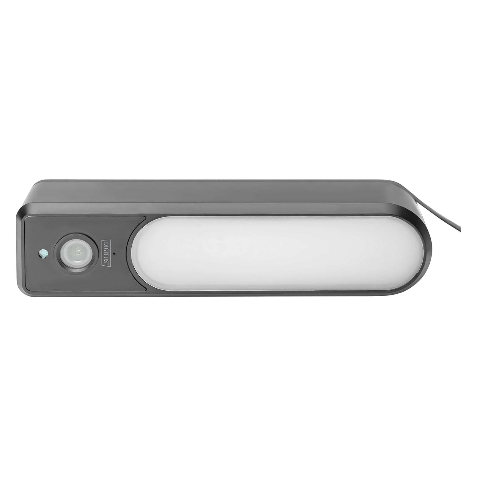 Digitus Smarte Full HD-Aussenkamera mit LED-Flutlicht, WLAN + Sprachsteuerung (1920 x 1080 Pixels) (DN-18602)