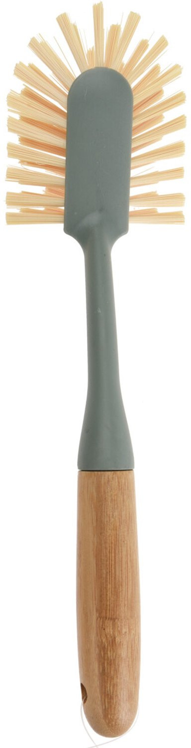 Ultra Clean Afwasborstel met bamboehandvat - Groen - 28 x 7 x 6 cm