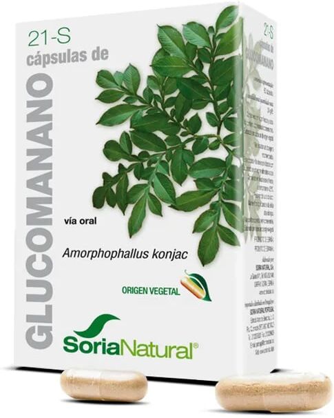 Soria Natural 21-S GLUCOMANANO 60 Caps
