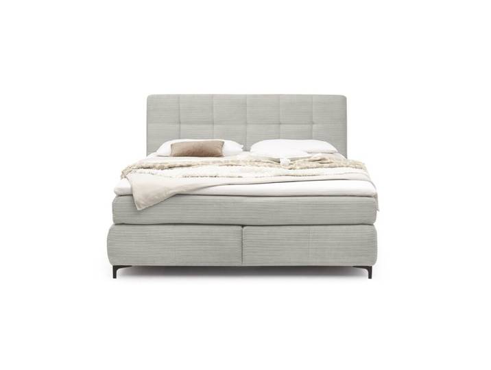 Trendstore Jale Mix/Max Boxspringbett in Cord, inkl. 2 Matratzen