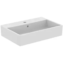 Ideal Standard, Waschbecken, IDS Aufsatzwaschtisch STRADA 600x420x145mm weiss I+ (420 mm, 600 mm)