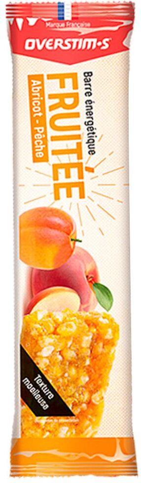 Overstims  - Fruitée Bar 32 g. Abricot Pêche - Barre Energétique