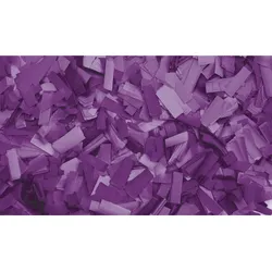 Showgear Confetti - Rectangle Lila, 55 x 17 mm, 1 kg, feuerhemmend und biologisch abbaubar