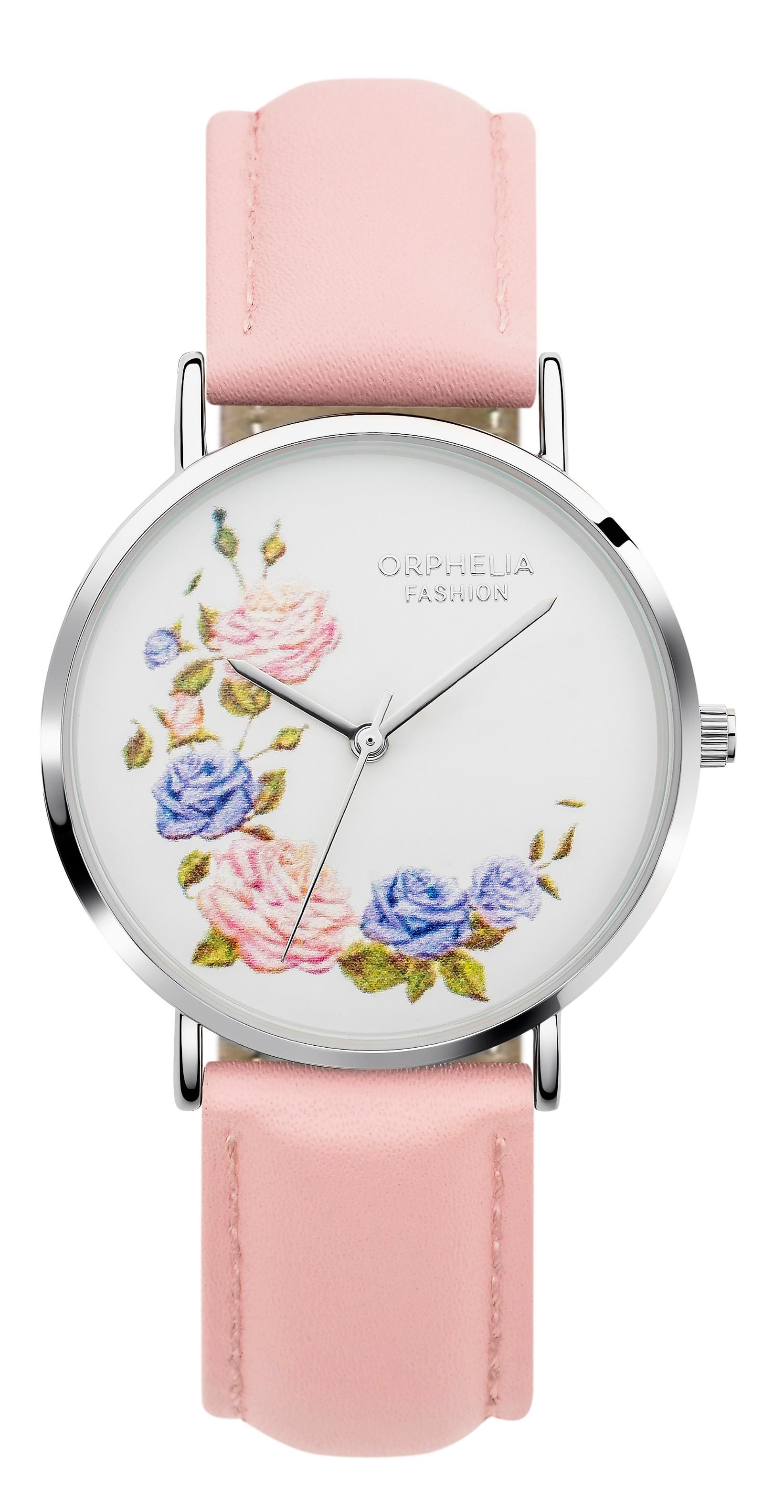 Orphelia Fashion Florale Damen Pinke Uhr OF711815