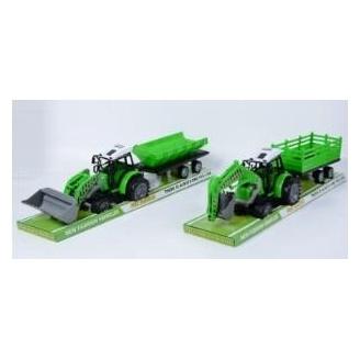 Block Traktor mit Anhänger (58179092)