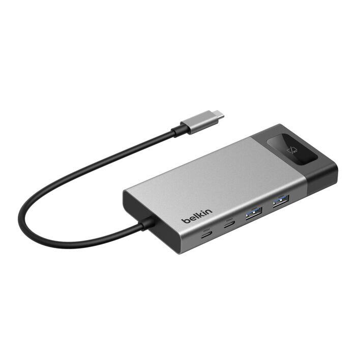 Belkin Connect 8-in-1 UCB-C Hub für zwei Bildschirme INC027hqSGY