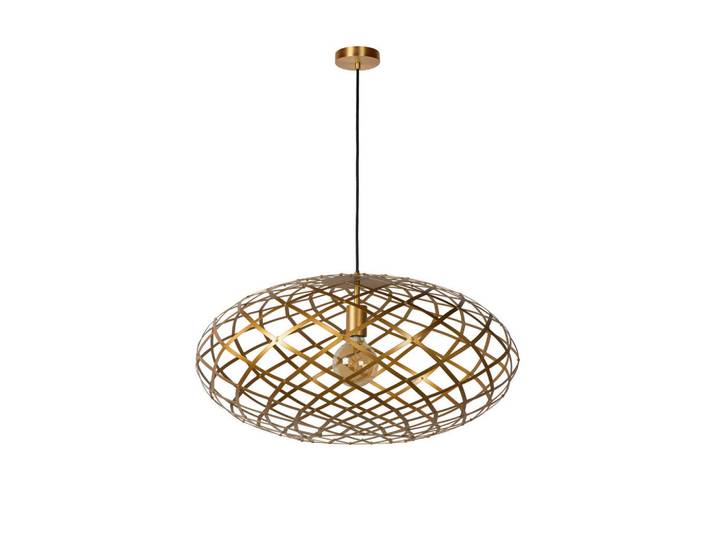 Lucide Hängeleuchte Wolfram, Messingfarben, Metall, Kugel, 162 cm, RoHS, Reach, höhenverstellbar, Lampen & Leuchten, Innenbeleuchtung, Hängeleuchten, Pendelleuchten