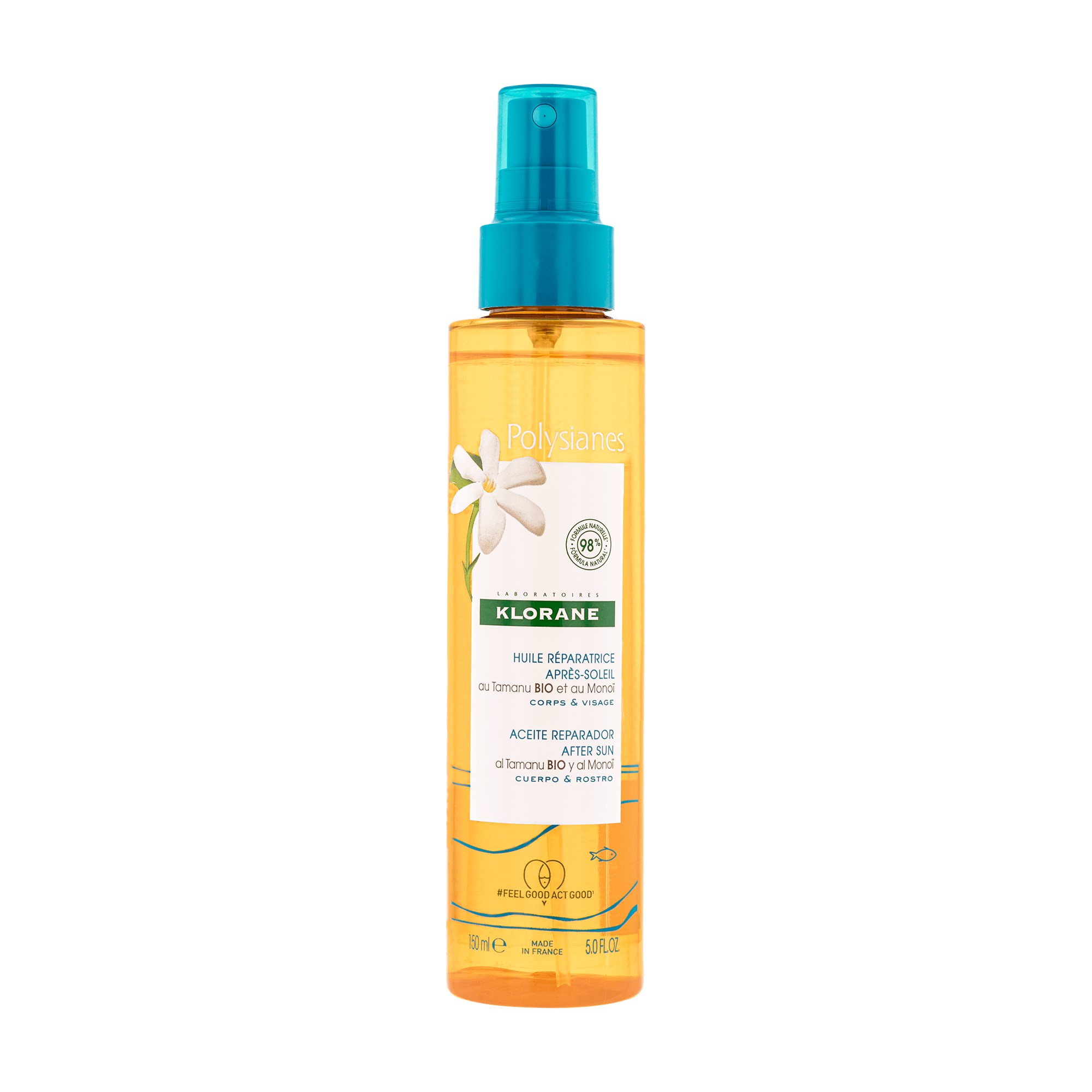 Klorane Polysianes Dry Oil Repair After Sun 150mL