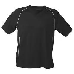 Funktions Team T-Shirt "JN386" - M - black/white