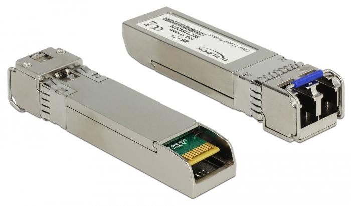 Delock Netwerkadapter LC naar SFP+ 9/125 micrometer SFF-8431