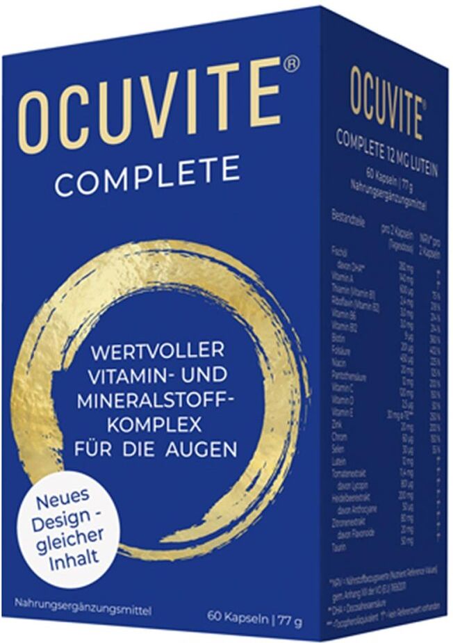 Ocuvite Complete 12 mg Lutein Kapseln