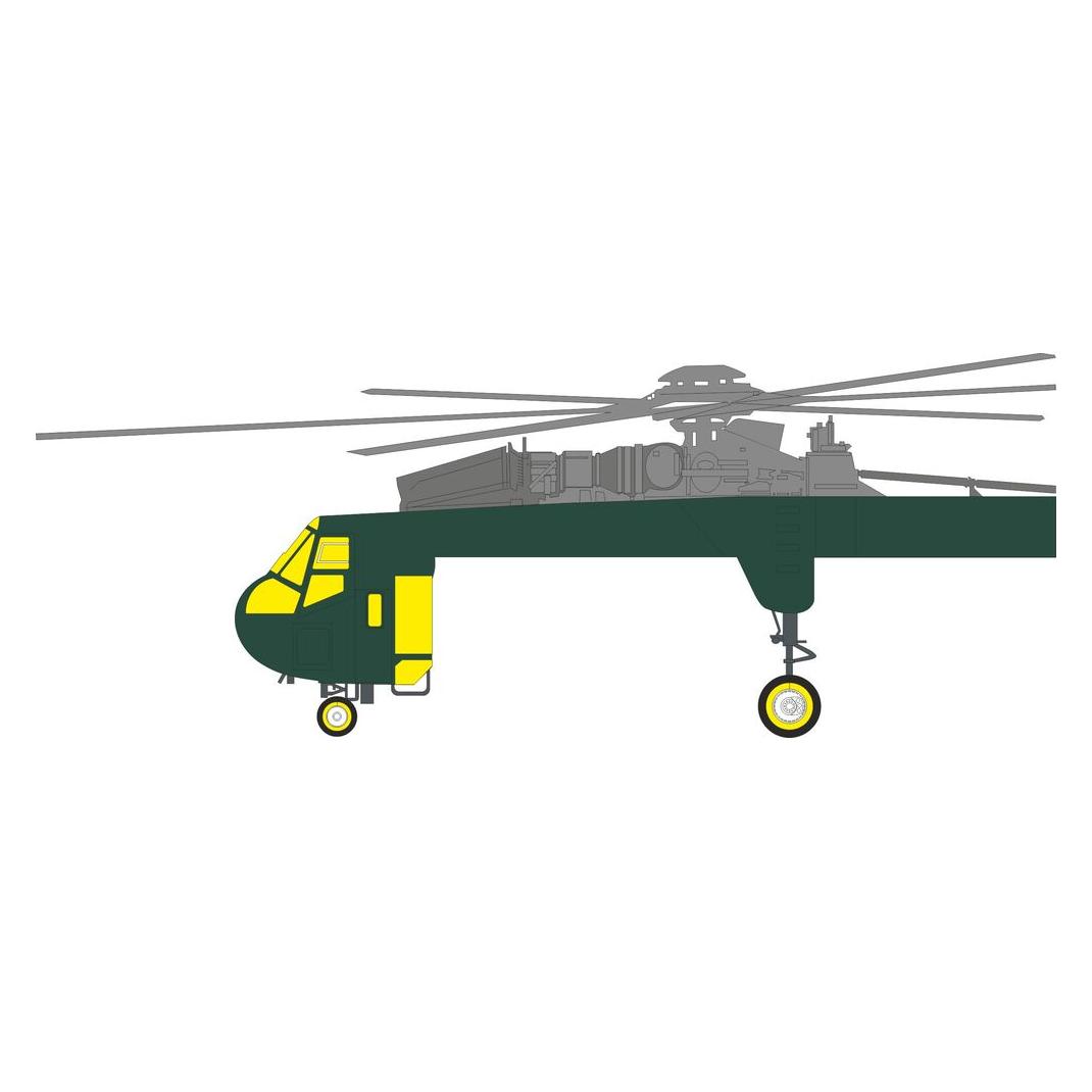 Eduard CH-54A for ICM (CX709)