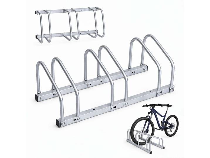 Relaxdays Fahrradständer mehrere Räder verstellbar