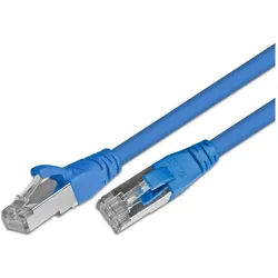 2x Wirewin Patchkabel: F/UTP, 20m, blau (F/UTP, CAT5e, 20 m), Netzwerkkabel