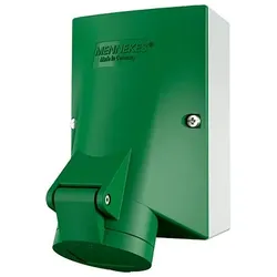 Mennekes 599 Wanddose, 32A3p4h, Kleinsp., IP44