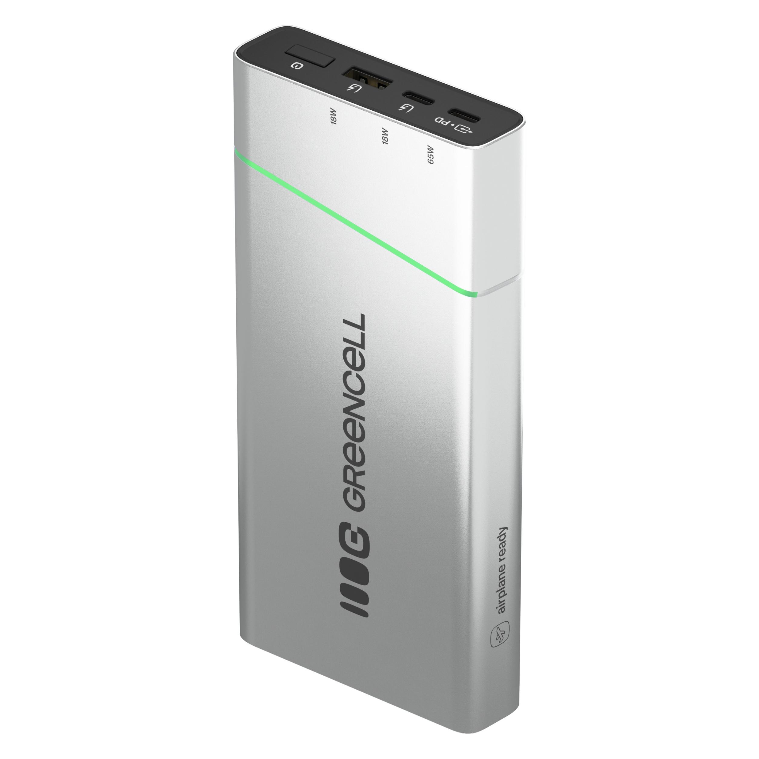 GreenCell Power bank Green cell Enerģijas krātuve Green cell PowerPlayPro 20800mAh 65W (20800 mAh, 65 W) (PBPLGC20P)