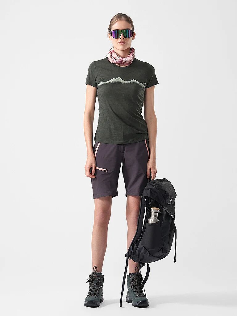 MERU Damen Shorts Lake Louise grau   36 W