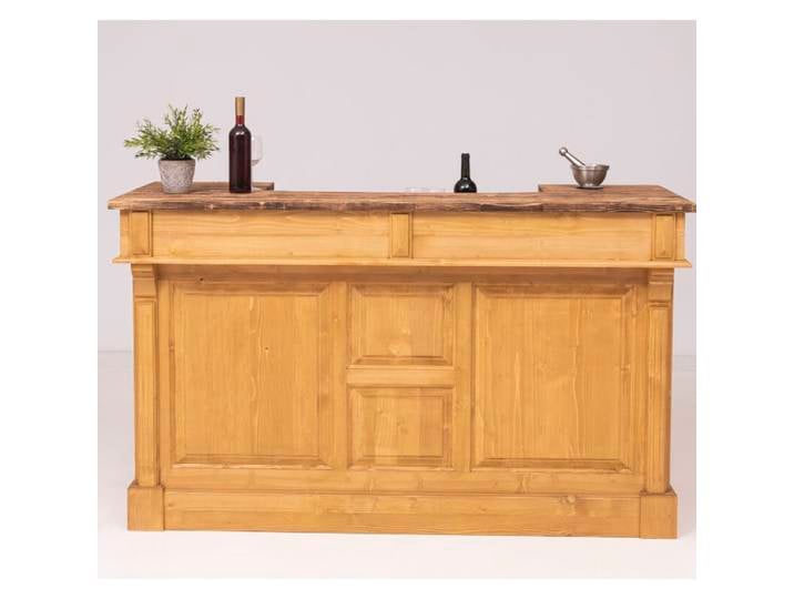 Hellbraun gewachste Landhausbar 180cm