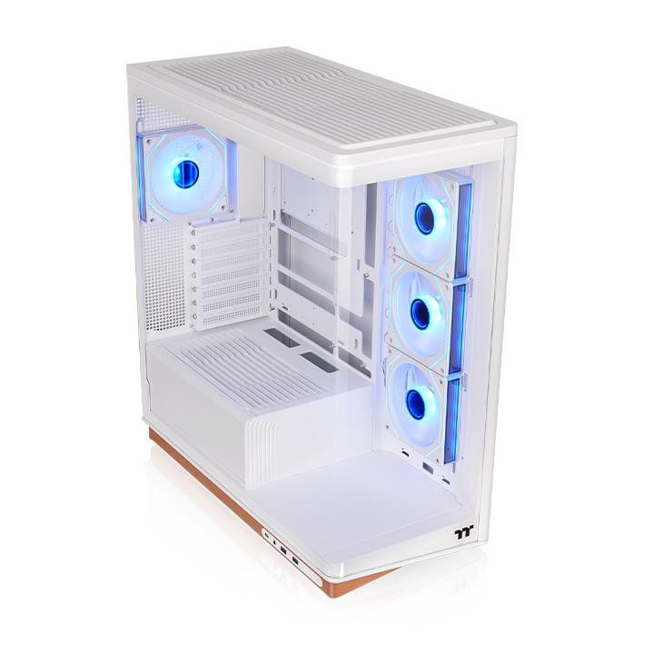 Thermaltake Stage 500 TG ARGB Gaming PC Gehäuse Midi-Tower Snow Seitenfenster