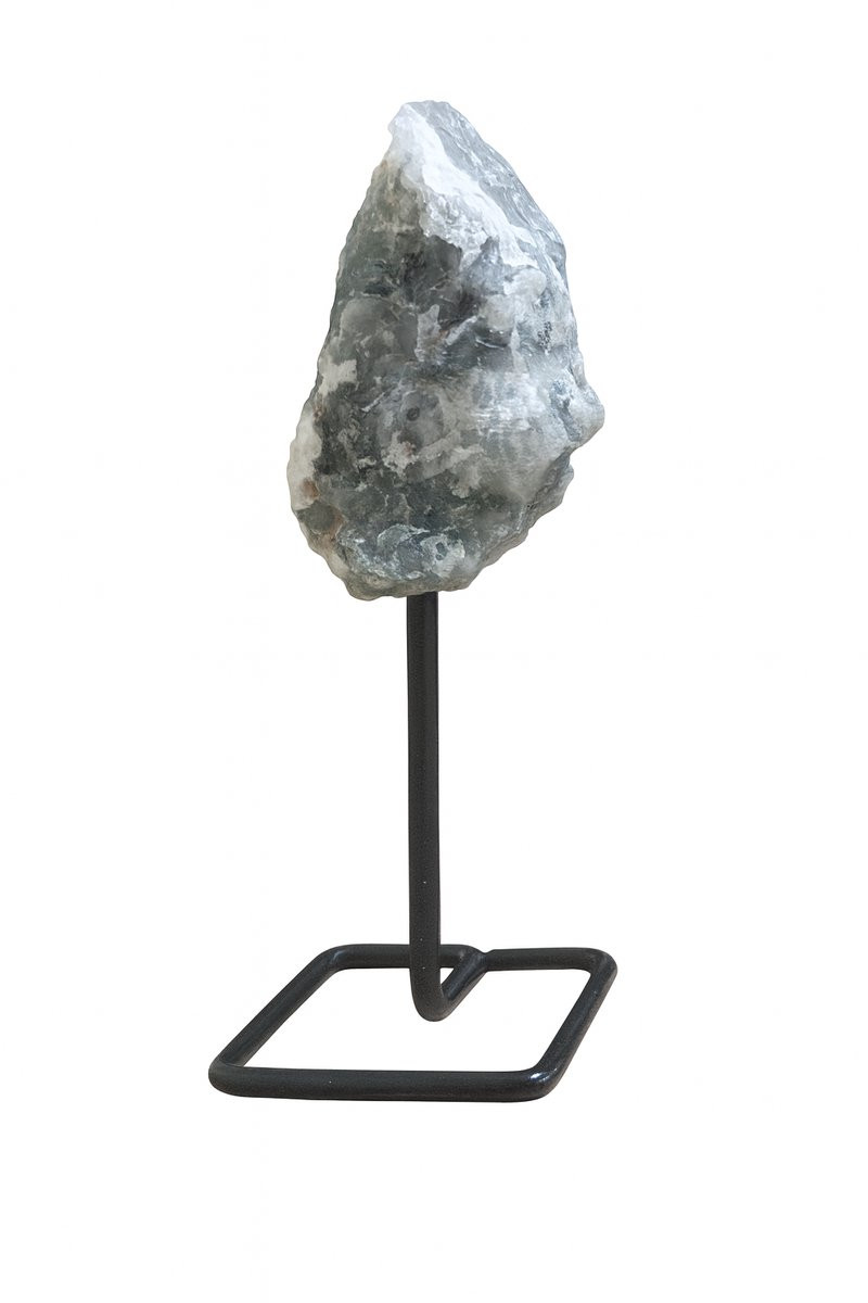 S4H Beige Agaat op Standaard – Natuurlijke Agaat Edelsteen Decoratie