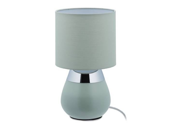Relaxdays Lampe de chevet tactile de couleur verte