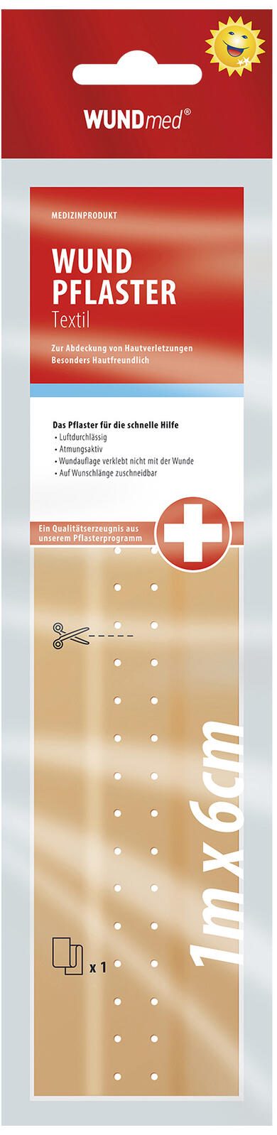 WUNDmed® Pflaster beige 1 Stück 02-021