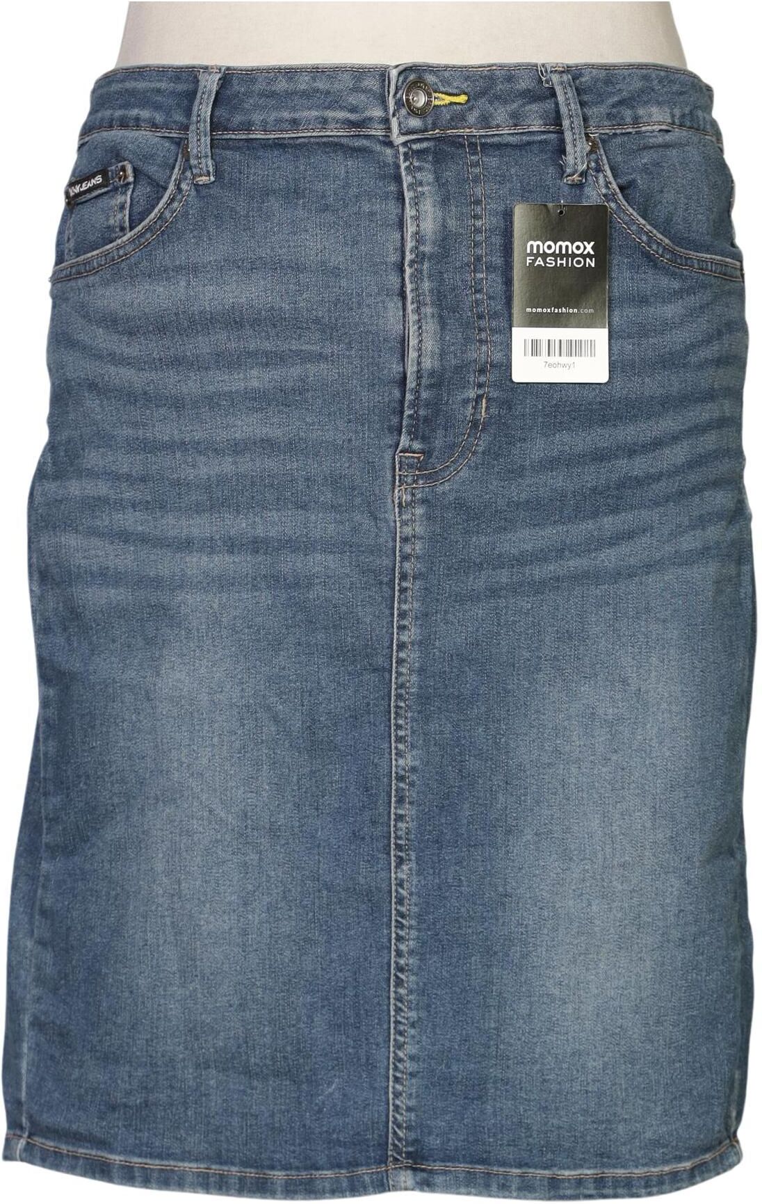 Dkny C Damen Rock, Blau, Gr. W37, kein / Etikett - Second Hand