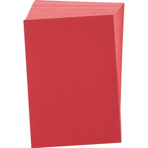 Rico-Design Briefpapier 301102.08, Luxery, rot, A4, Marmorpapier, 100 g/m², 50 Blatt