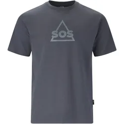 SOS Kvitfjell V2 T-Shirt Herren 1009 - india ink S