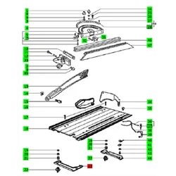 Festool Klemmplatte Basis 2 A vorn für AP 85E